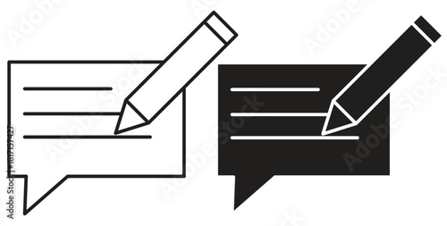 Feedback icon for web and app. vector illustration eps