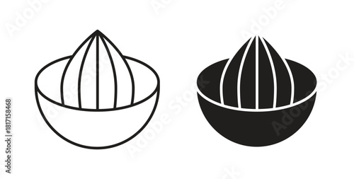 Hand Juicer icon for web and app. vector illustration eps