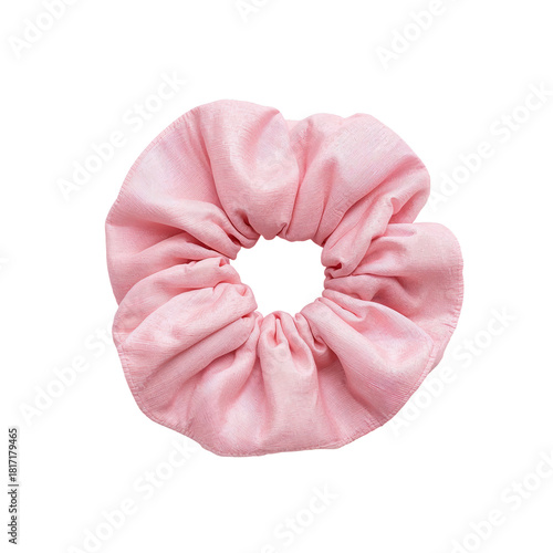 Stylish Pink Scrunchie for Hair Accessories and Fashion in Everyday Use