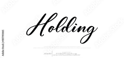 Signature Font Calligraphy Logotype Script Brush Font Type Font lettering handwritten