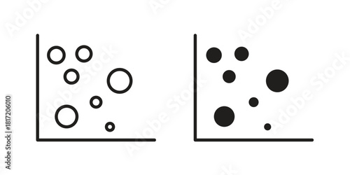 Heat icon set. Outline symbol editable.