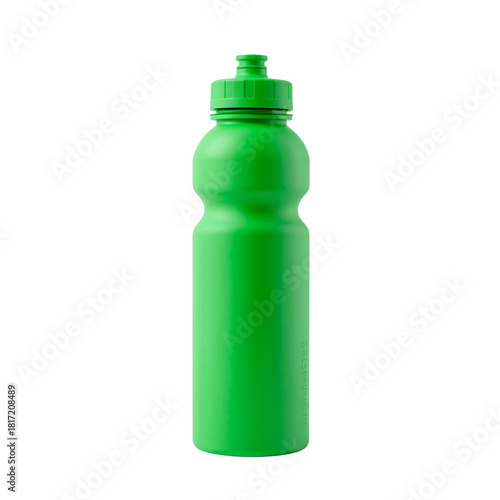 Bright Green Water Bottle Suitable for Outdoor Activities and Daily Hydration