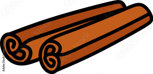 Cinnamon Sticks Illustration