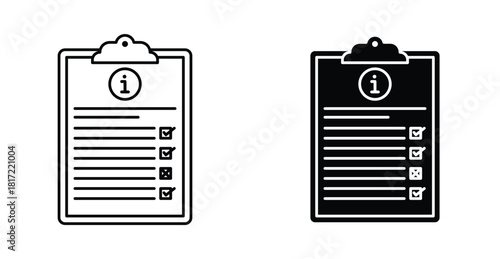 Guidelines icon graphic design. Vector icon illustrations