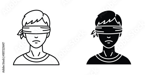 Ignore icon graphic design. Vector icon illustrations