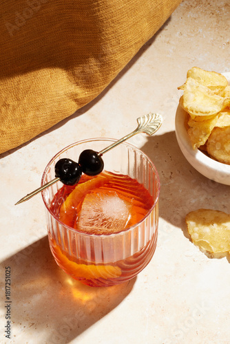 The perfect old fashioned cocktail