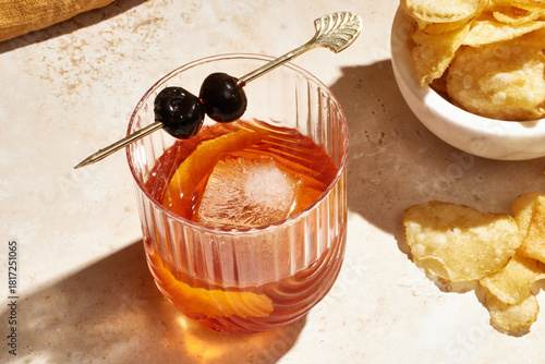 The perfect old fashioned cocktail