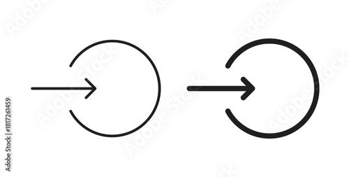 Enter icon. filled flat sign for mobile concept and web design