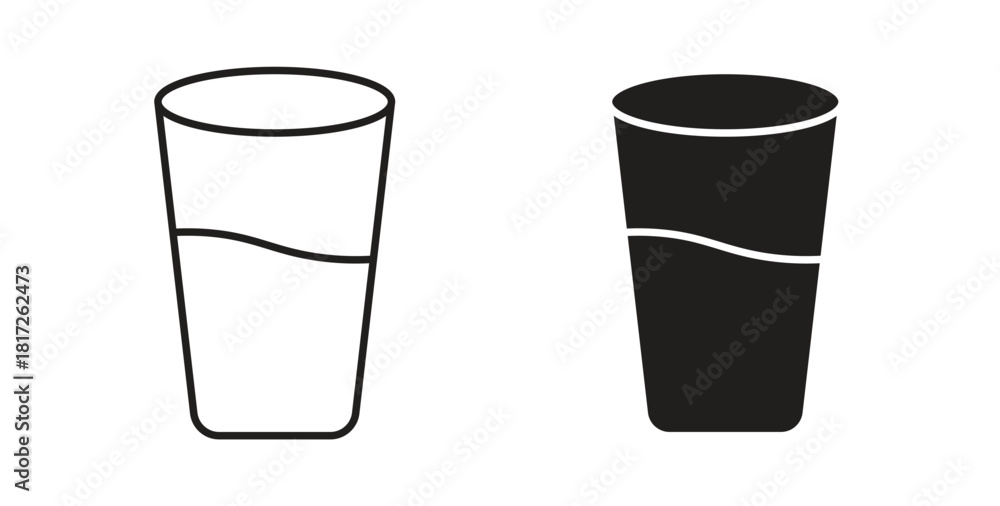 custom made wallpaper toronto digitalGlass icon. filled flat sign for mobile concept and web design