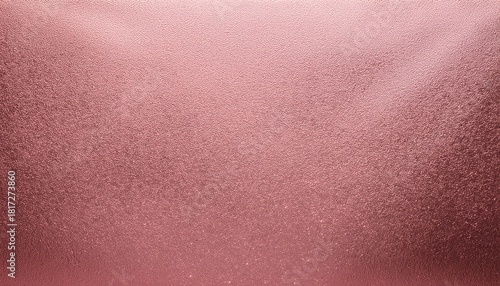 Shiny Grainy Rose Gold Foil Textured Pink Aluminum Metallic Surface Abstract Plain Background