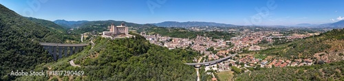 Rocca Albornoziana and Ponte delle Torri - Spoleto, Italy