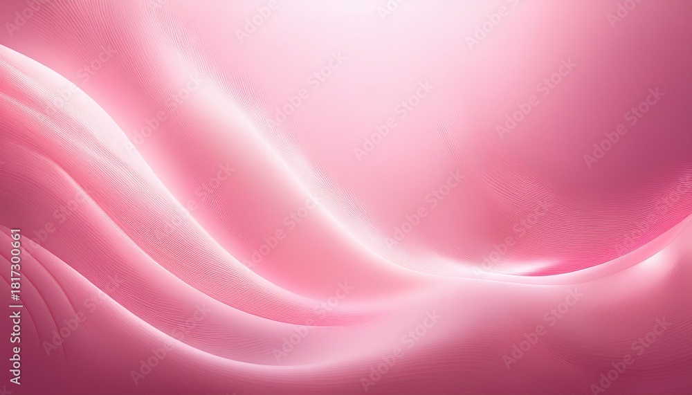 Fototapeta premium Abstract Soft Pink Background With Gentle Inner Radiant Glow And Flowing Gradient Light Effect
