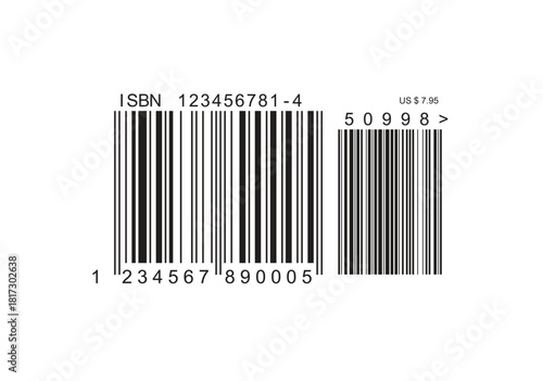 ISBN barcode for books