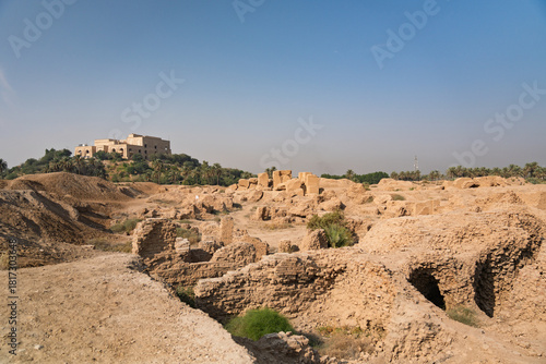 Ruins of Babylon near modern day Baghdad