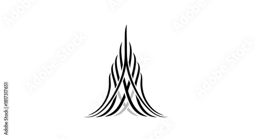 Abstract Elegant Artwork Showing A Geometric And Modern Artistic Design