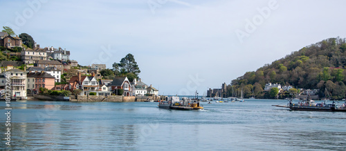 River Dart Ferry between Dartmouth and Kingswear in Devon
