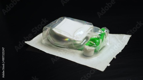 Cooker with filters, cotton ball and spot band-aid is the part of harm reduction kit that includes services to lessen the harms related to substance use, and overdose.