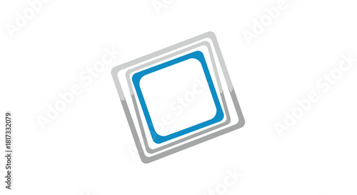 Abstract Geometric Design Featuring Square Shapes and Modern Color Palette