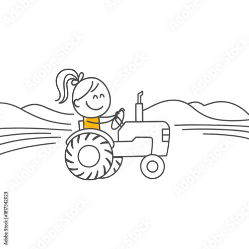 The Exuberance Of Achieving Success In The Agricultural Field Outdoors.