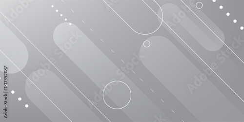 white and grey abstract background. dynamic shapes composition. cool background design for posters. vector illustration.eps.10.