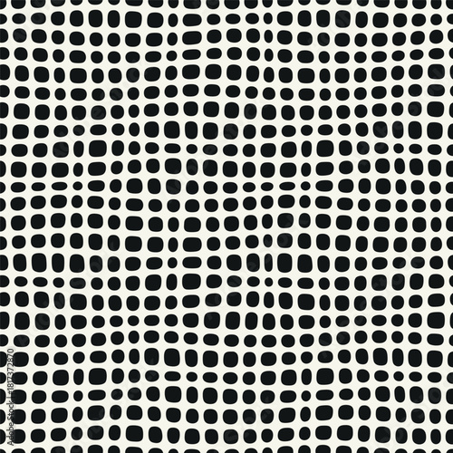 Vector seamless pattern. Modern spotted texture. Repeating, abstract background with dots. Graphic simple spots. Can be used as a swatch in Illustrator.