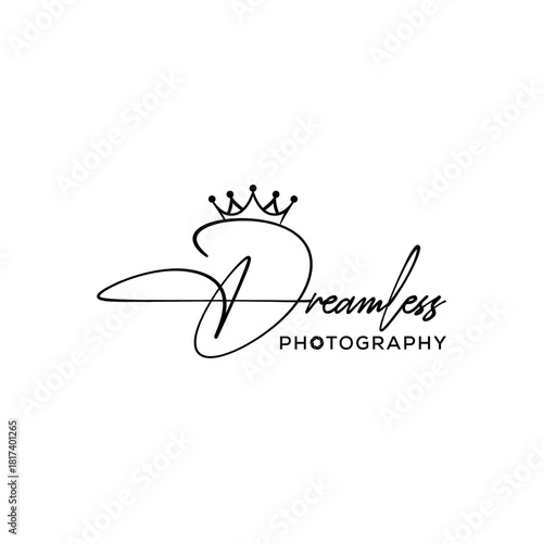 Creative Signature Photography Logo Design  Font Calligraphy Design Logotype Scripted Font Typography Photography Logo Font lettering handwritten with camera with videography icon