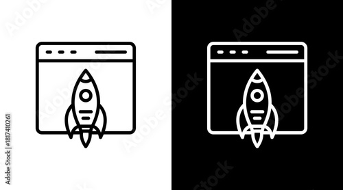 Deployment With Icon Set Design