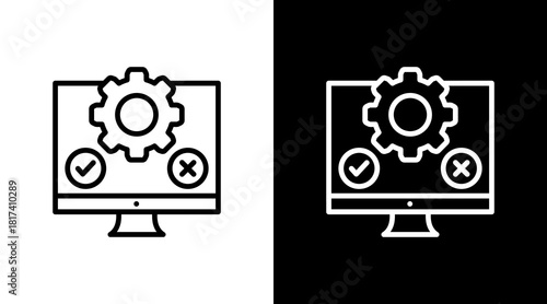Testing Suite With Icon Set Design