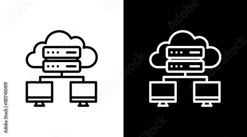 Server Provisioning With Icon Set Design