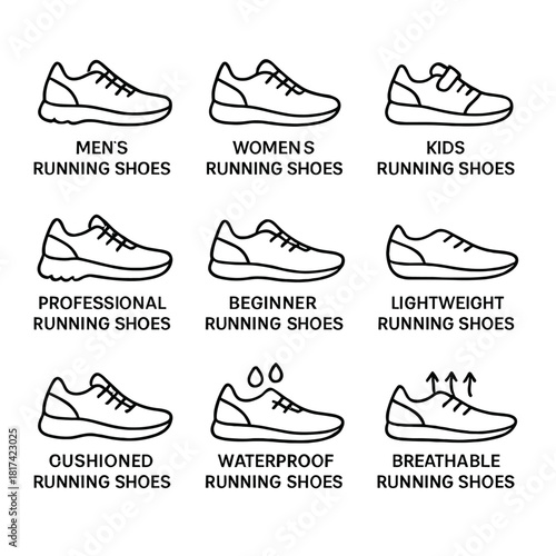 Shoe selection guide for men, women, kids: running, waterproof, lightweight options