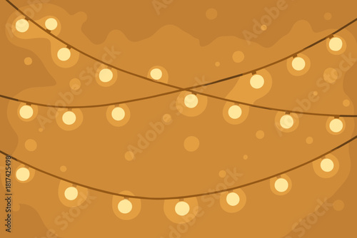 Creating blur glow vector strings illustration light image generation simple elegant festive