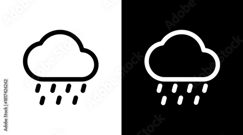 Weather With Icon Set Design