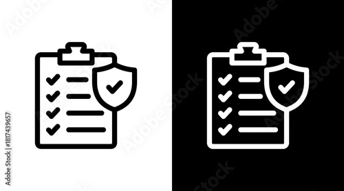 Policies With Icon Set Design