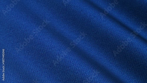 Smooth fine weave texture waves drifting in cobalt blue tones enhanced by an exclusive vibrant abstract background style