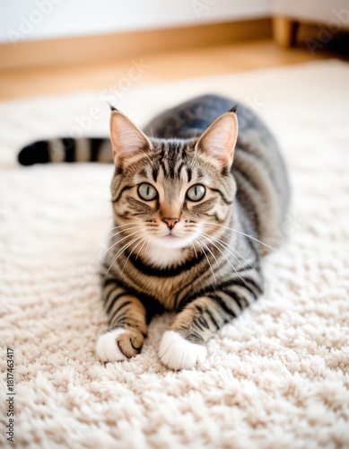 Cat sitting