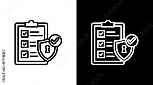 Security Assessment With Icon Set Design