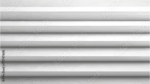 Gray Concrete Wall with Horizontal Grooves

