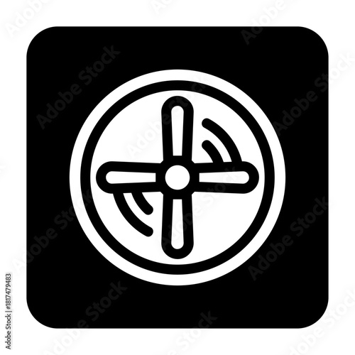 Technology ector, clip art, and symbol. Flat design of  technology concept and simple design