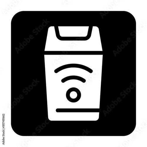 Technology ector, clip art, and symbol. Flat design of  technology concept and simple design