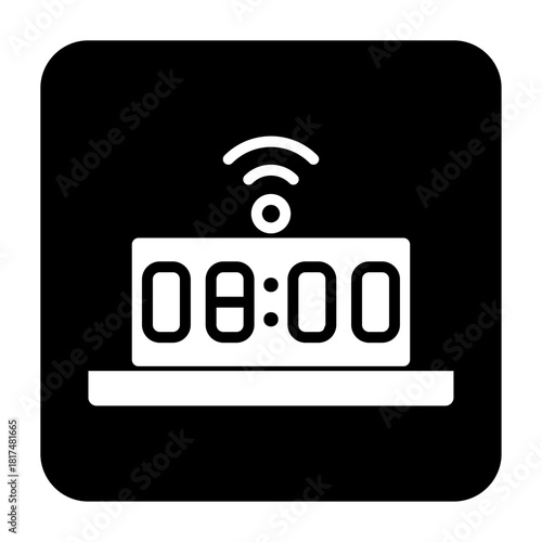 Technology ector, clip art, and symbol. Flat design of  technology concept and simple design