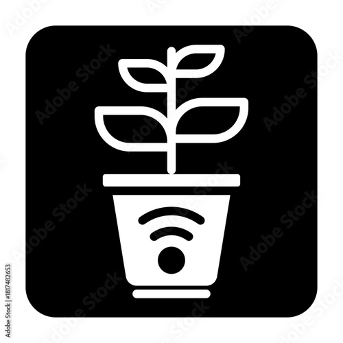 Technology ector, clip art, and symbol. Flat design of  technology concept and simple design