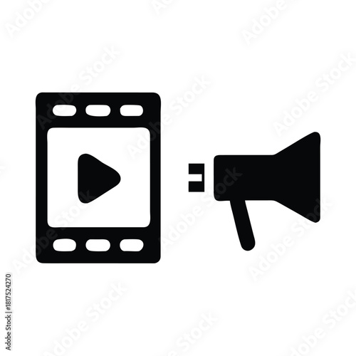 Video marketing success amplified message powerful reach bold black