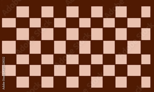 Blue and white checkered illustration. Hand drawn checkered design for art and graphic design elements.