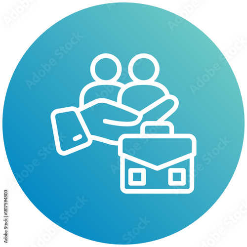 Humility Mini Illustration Icon. Use For Modern Concept, Print, Ui, Ux Kit, Web And App Development. Vector Related To Business Finance, Management And More