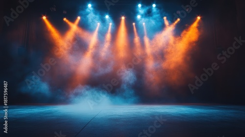 Stage Lights and Smoke Effects