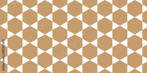 simple brown polygon pattern for banner poster background.