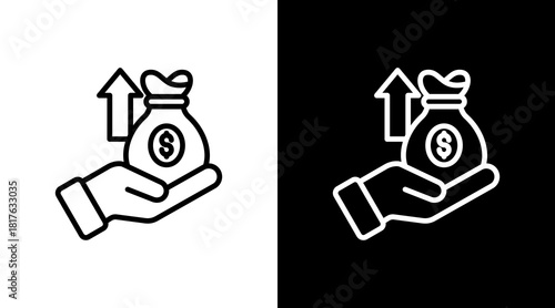 Profit With Icon Set Design