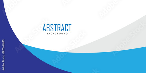 abstract creative blue grey curve background. modern background. used for banner, poster.