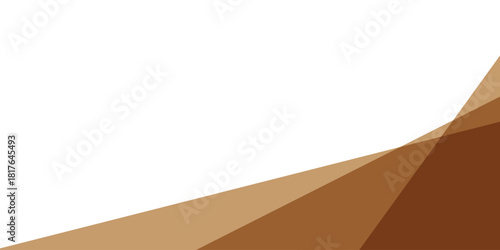 abstract creative brown triangle shape background. modern background. used for business card, banner, poster.