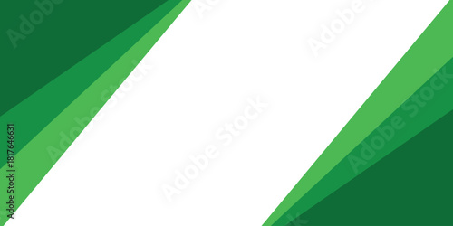 abstract creative green triangle shape background. modern green background. used for banner, poster.